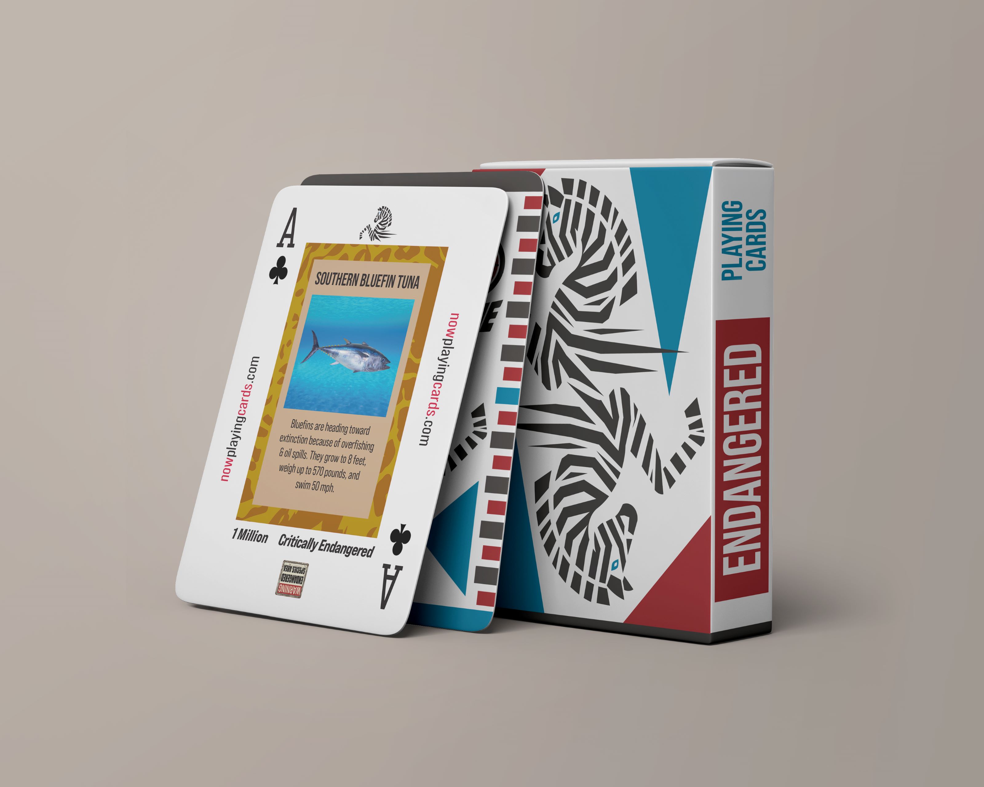Endangered Species Playing Card Deck